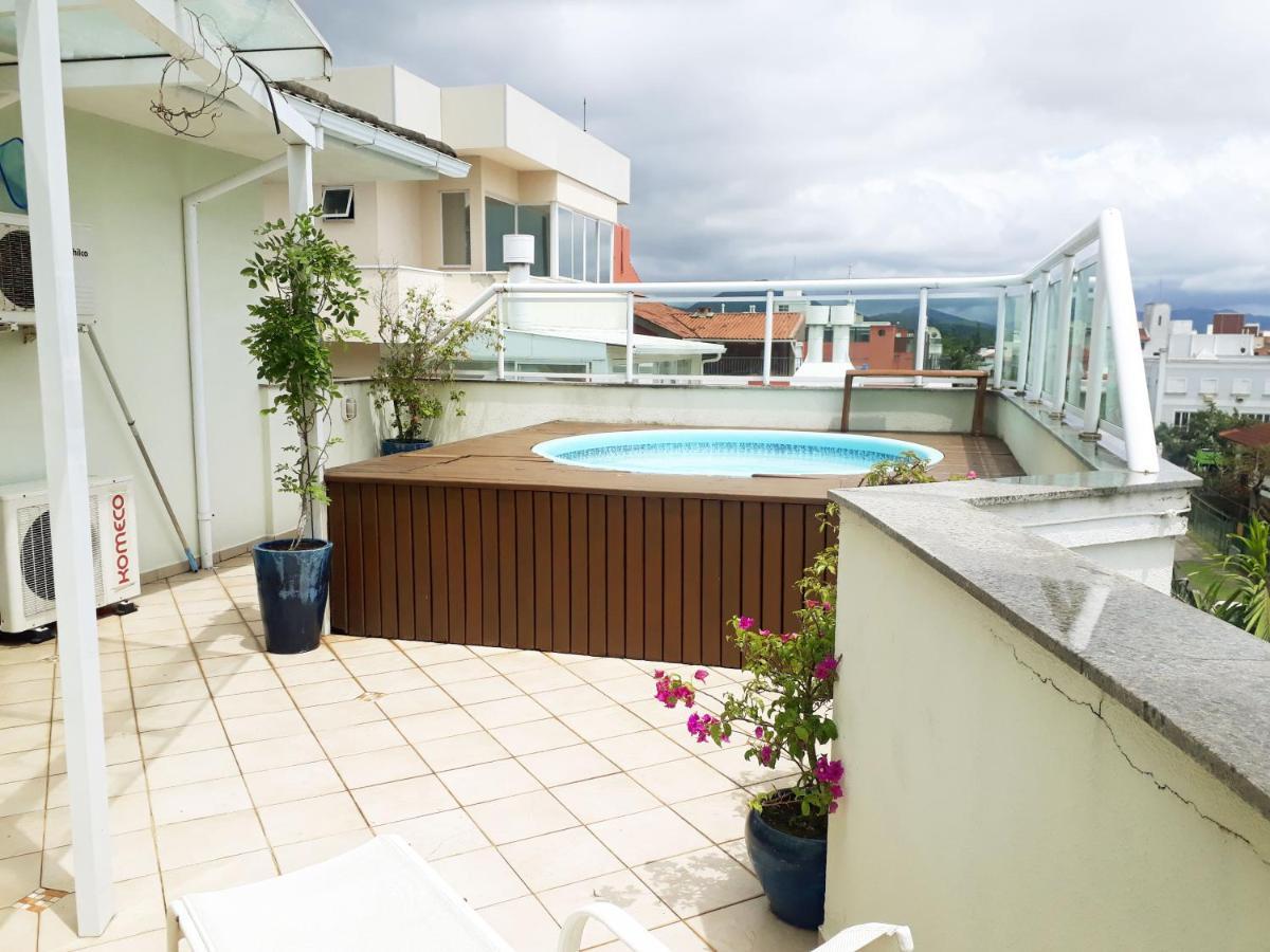 Cobertura Em Canasvieiras - Vista Para O Mar - 50 Mtrs Da Praia - Centro Canasvieiras Florianopolis Bagian luar foto
